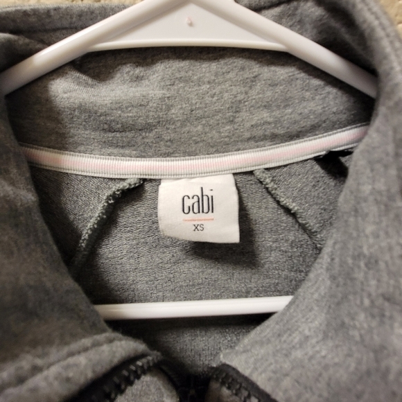 Cabi Athletic Jacket, Gray, Size XS - Picture 2 of 4